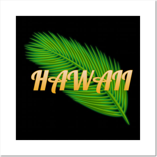 Hawaii t-shirt designs Wall Art by Coreoceanart